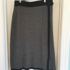 Long faux wrap Coldwater Creek skirt